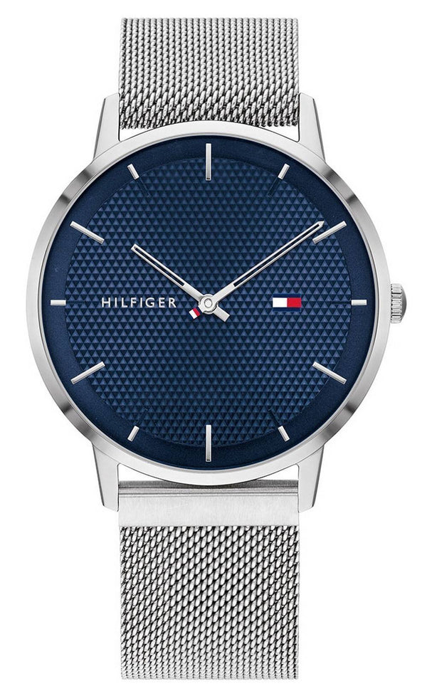 Tommy Hilfiger James Blue Dial Stainless Steel Quartz 1791657 Men's Watch