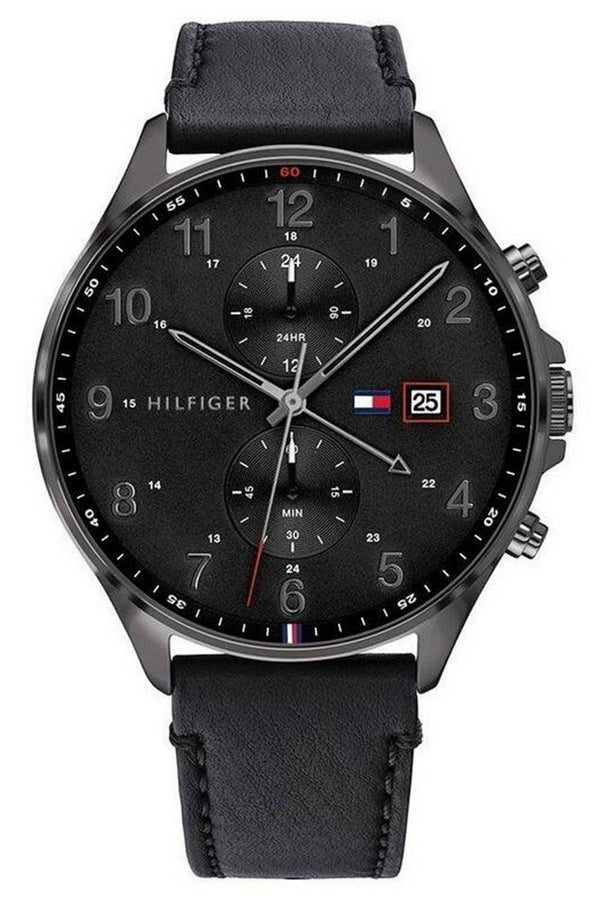 Tommy Hilfiger West Chronograph Leather Strap Quartz 1791711 Men's Watch