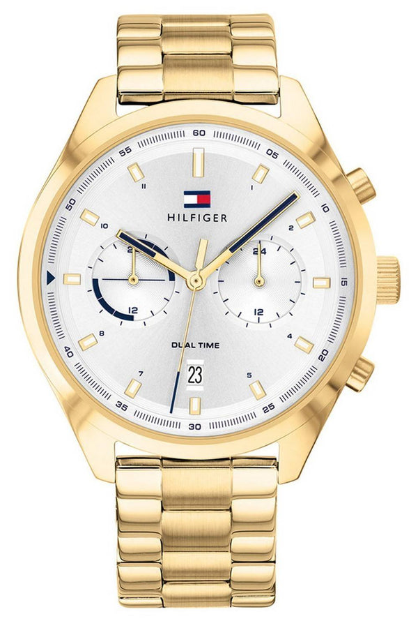 Tommy Hilfiger Bennett Gold Tone Stainless Steel Quartz 1791726 Men's Watch