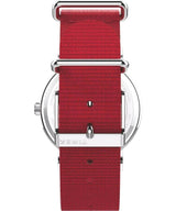 Timex x Peanuts NASA TW2T82600 Weekender   38mm Red Fabric Strap Watch