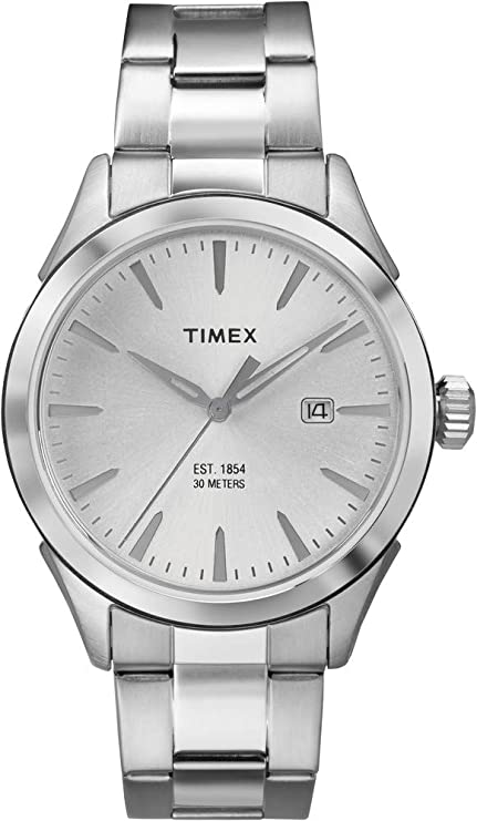 Timex Men's Chesapeake TW2P77200 Silver Quartz Watch