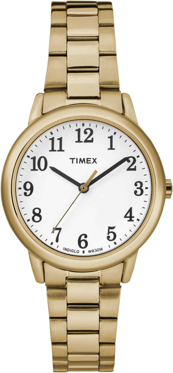 Timex Womens TW2R23800 Easy Reader Gold-tone Bracelet Watch