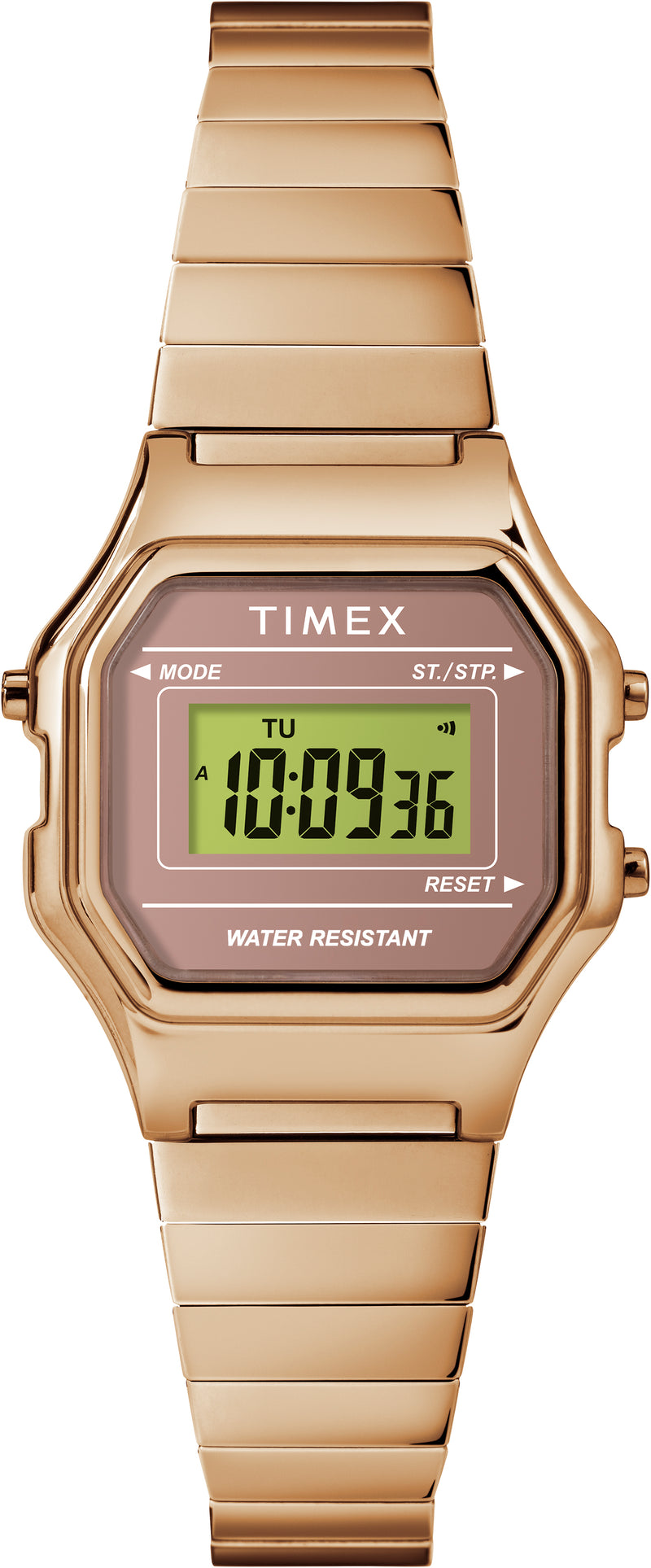 Timex TW2T48100 Digital Mini 27mm Expansion Band Watch