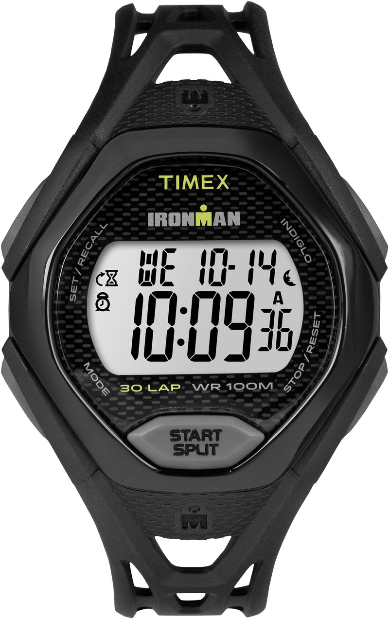 Timex Mens TW5M10400 IRONMAN Sleek 30 Full-size Black Sport Watch