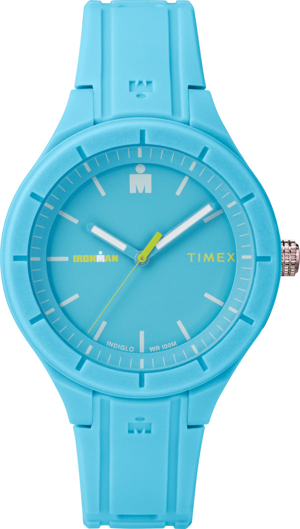 Timex TW5M17200 Women's Ironman Essential 38mm Blue Silicone Strap Watch