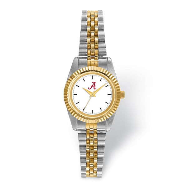 LogoArt University of Alabama Pro Two-tone Ladies Watch