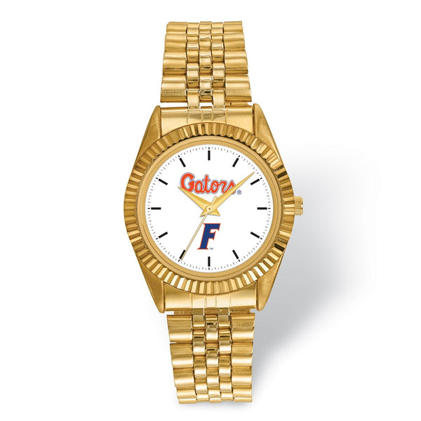 LogoArt University of Florida Pro Gold-tone Gents Watch