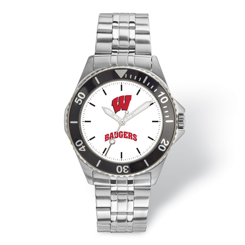 LogoArt University of Wisconsin Champion Gents Watch