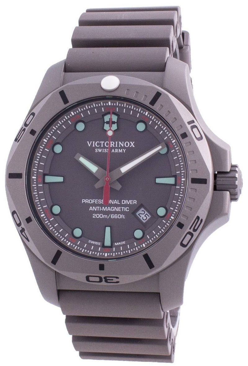 Victorinox Swiss Army I.N.O.X. Professional Diver Titanium Anti-Magnetic 241810 Quartz 200M Men's Watch