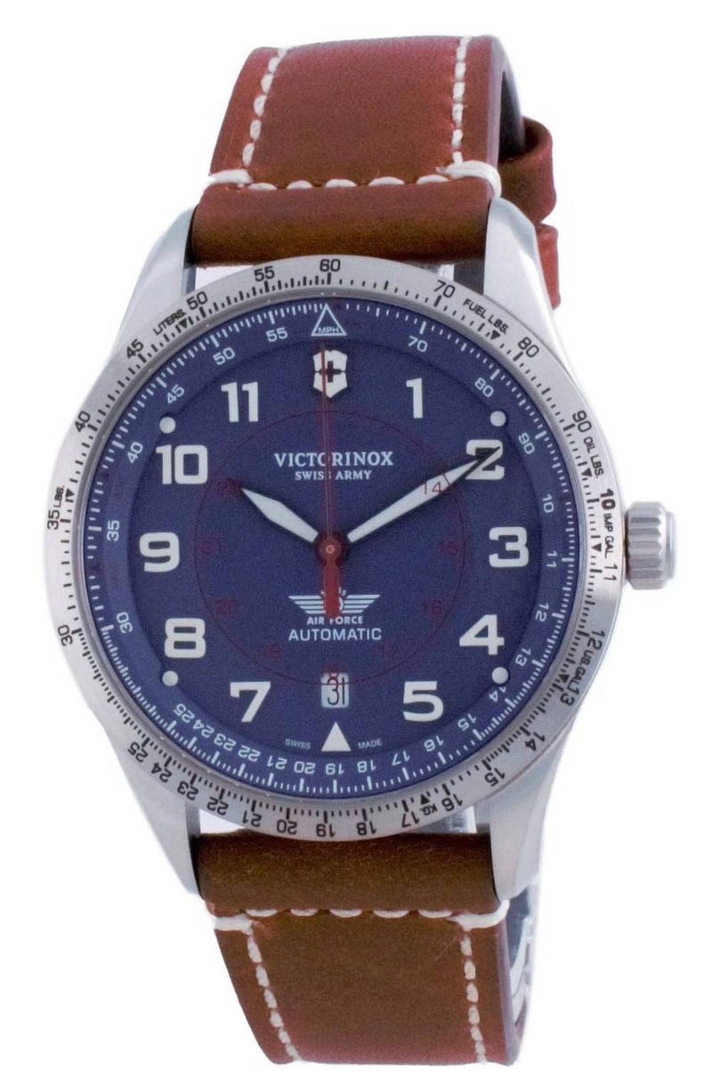 Victorinox Airboss Swiss Army Airboss Blue Dial Automatic 241887 100M Men's Watch