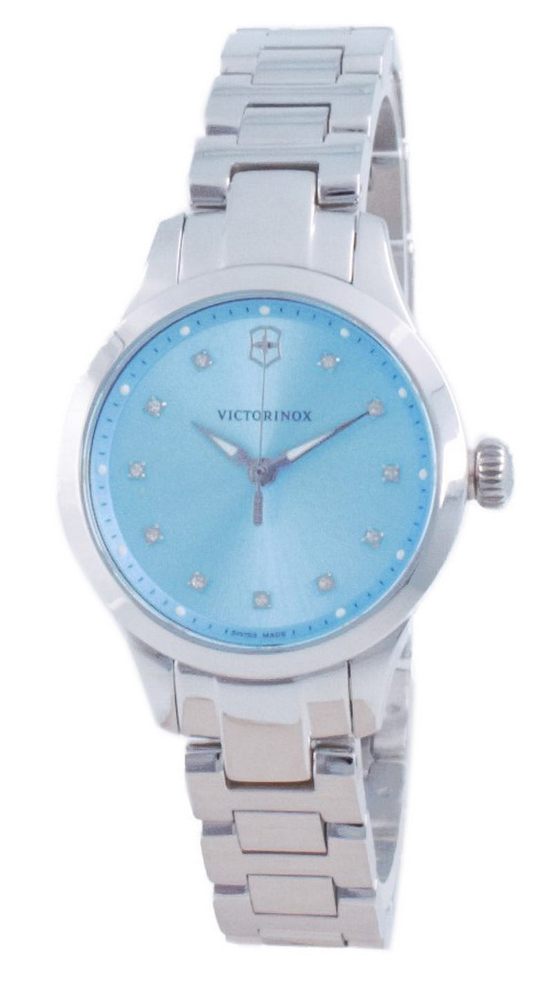 Victorinox Alliance XS Blue Dial Diamond Accents Quartz 241916 100M Women's Watch