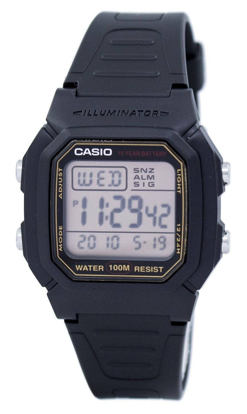 Casio Digital Alarm Illuminator W-800HG-9AVDF W-800HG-9AV Men's Watch