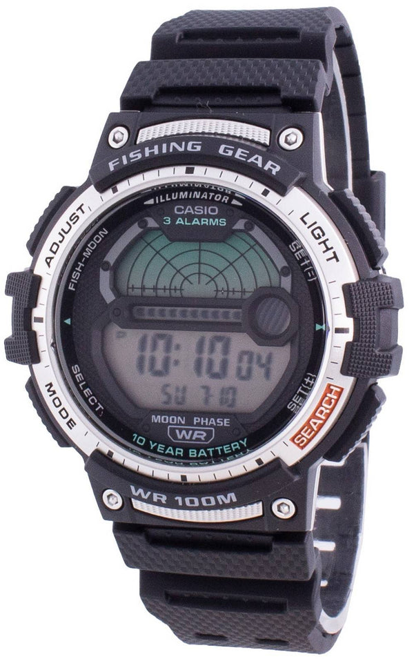 Casio Youth WS-1200H-1AV Quartz Moon Phase Men's Watch