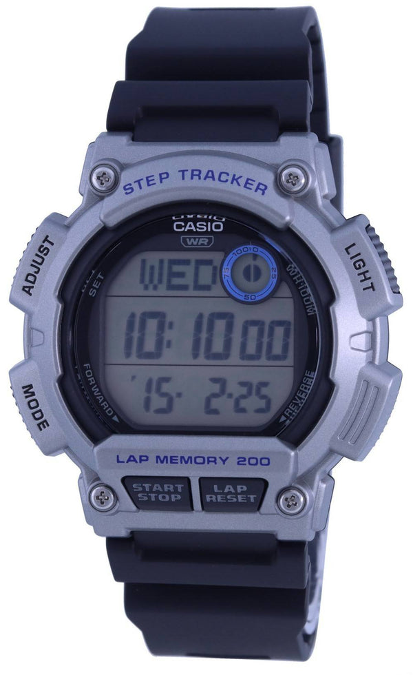Casio Youth Digital Resin Strap WS-2100H-1A2 WS2100H-1 100M Men's Watch