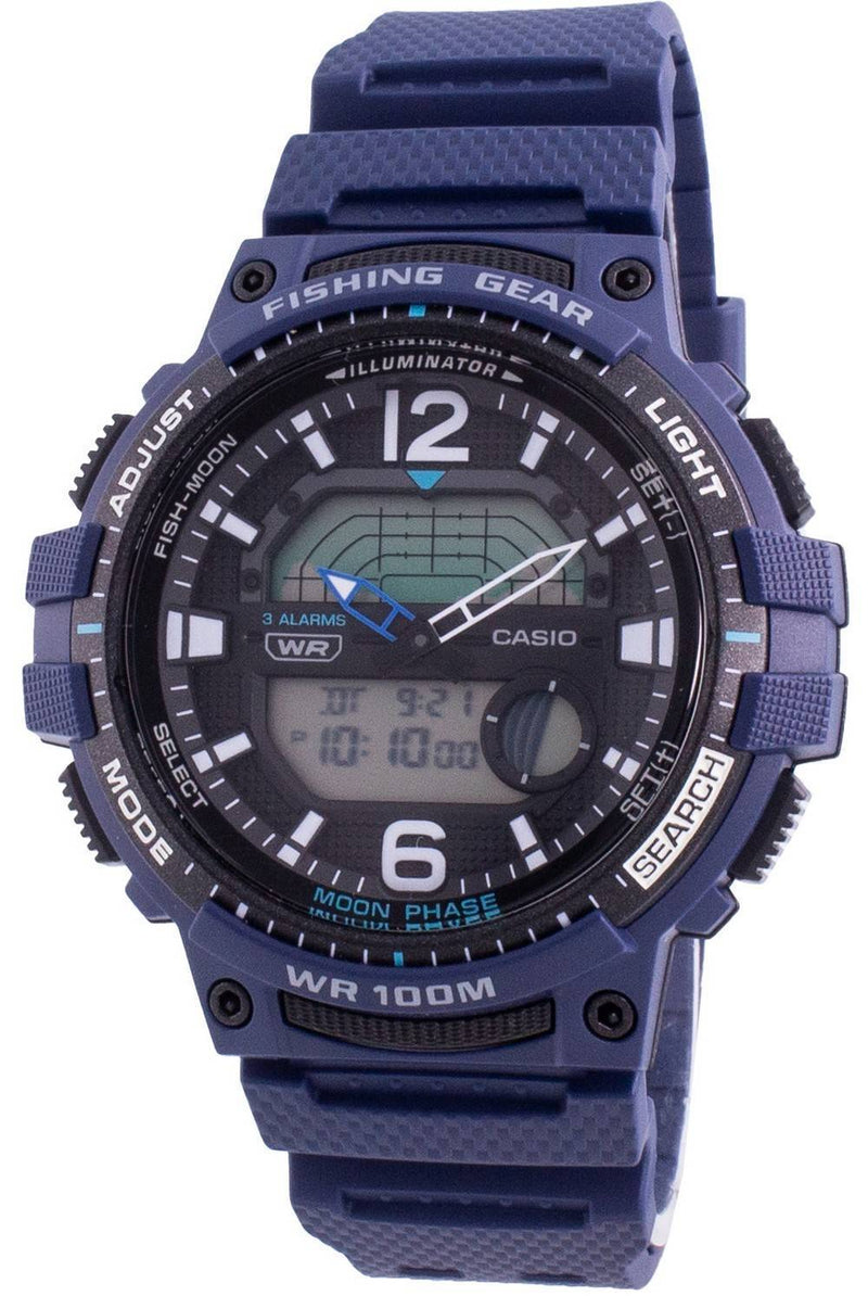 Casio Youth WSC-1250H-2AV Quartz Moon Phase Men's Watch