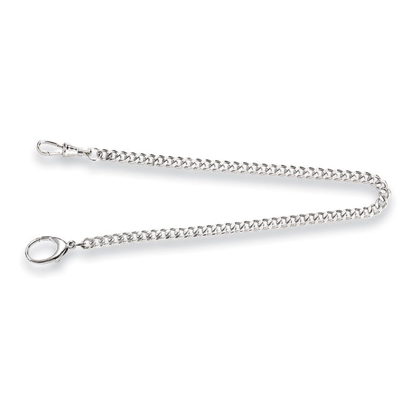 Charles Hubert 11.5 inch Solid Silver Pocket Watch Chain