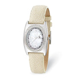 Ladies Charles Hubert White Stingray 0.75ct. Diamond 29x32mm Watch