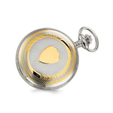 Charles Hubert Two-tone White Dial Pocket Watch