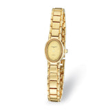 Ladies Charles Hubert Satin Gold-finish Brass 17x23mm Watch