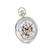 Swingtime Chrome-finish Brass Stand Pocket Watch