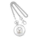 Swingtime Stainless Steel Mechanical Pocket Watch