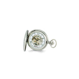 Swingtime Stainless Steel Mechanical Pocket Watch