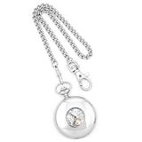 Swingtime Stainless Steel Mechanical Pocket Watch