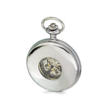 Swingtime Stainless Steel Mechanical Pocket Watch