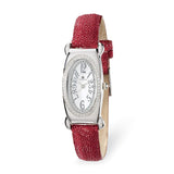 Ladies Charles Hubert Red Stingray 0.68ct. Diamond 21x38mm Watch