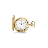 Charles Hubert Gold Finish Brass White Dial Pocket Watch