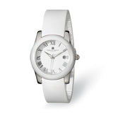 Charles Hubert Stnlss Stl/Ceramic White Dial Watch