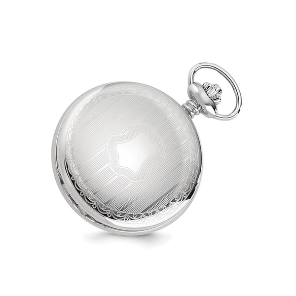 Charles Hubert Chrome-finish Shield Design Pocket Watch