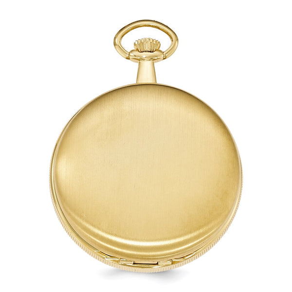 Swingtime Gold-finish Brass Mechanical 48mm Pocket Watch