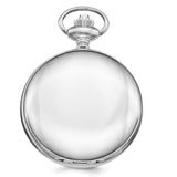 Swingtime Chrome-finish Brass Mechanical 48mm Pocket Watch