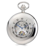 Charles Hubert Open Heart Dial 53mm Case Pocket Watch