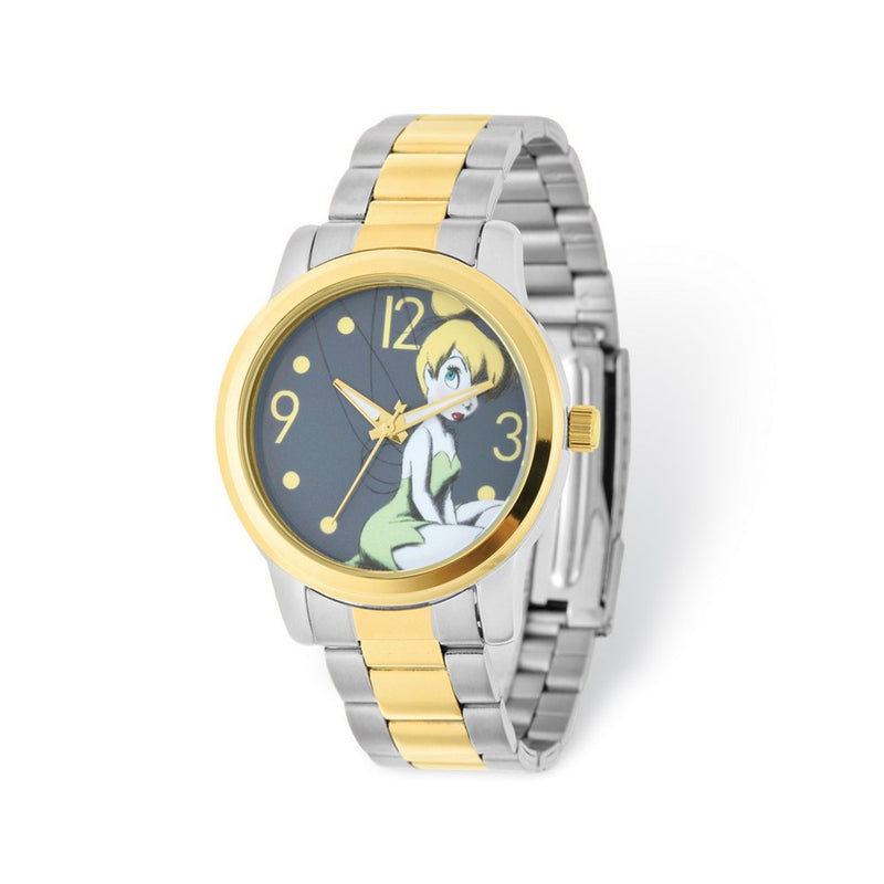 Disney Adult Size Tinker Bell Two-tone Watch