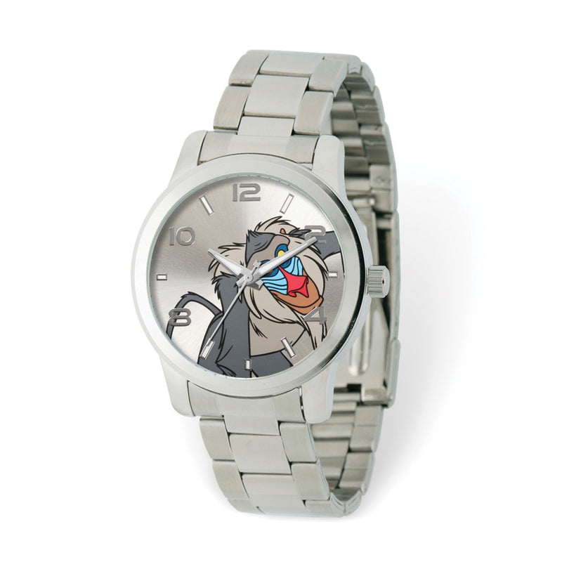 Adult Size Disney Silver-tone Lion King Rafiki Watch