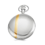 Charles Hubert Two-Tone Hunter Case White Dial Pocket Watch