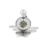 Charles Hubert Two-Tone Hunter Case White Dial Pocket Watch