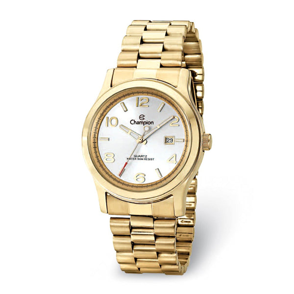 Champion Glamour Gold-tone Silver Dial Watch