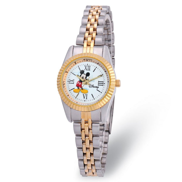 Disney Adult Size Two-tone Metal Mickey Mouse Watch