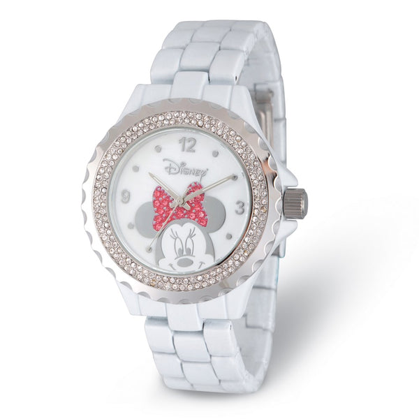 Disney Adult Size Minnie Mouse Crystal Watch