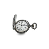 Charles Hubert Antique Chrome-finish U.S. Seal Pocket Watch