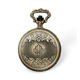 Charles Hubert Antique Gold Finish 2 Horses Pocket Watch