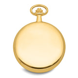 Charles Hubert Gold-tone finish White Dial with Date Pocket Watch