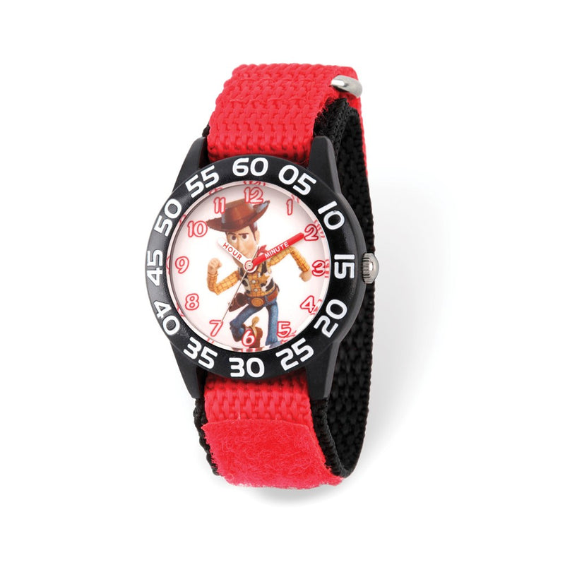 Disney Kids Toy Story Woody Time Teacher Red Band Watch
