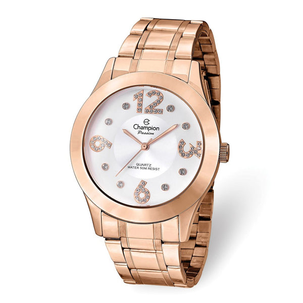 Champion Rose-tone Round Dial Watch