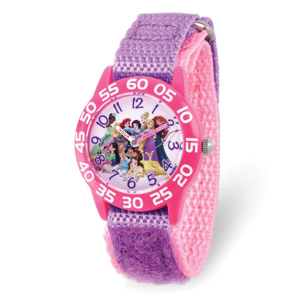 Disney Princess Pink/Purple Time Teacher Watch