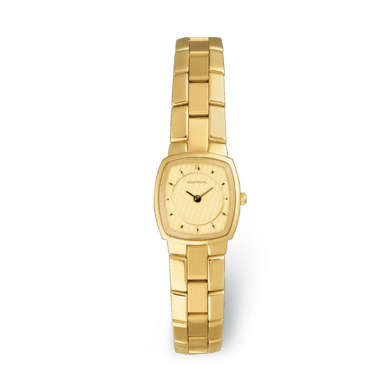 Ladies Mountroyal IPG-plated Champagne Dial Dress Watch