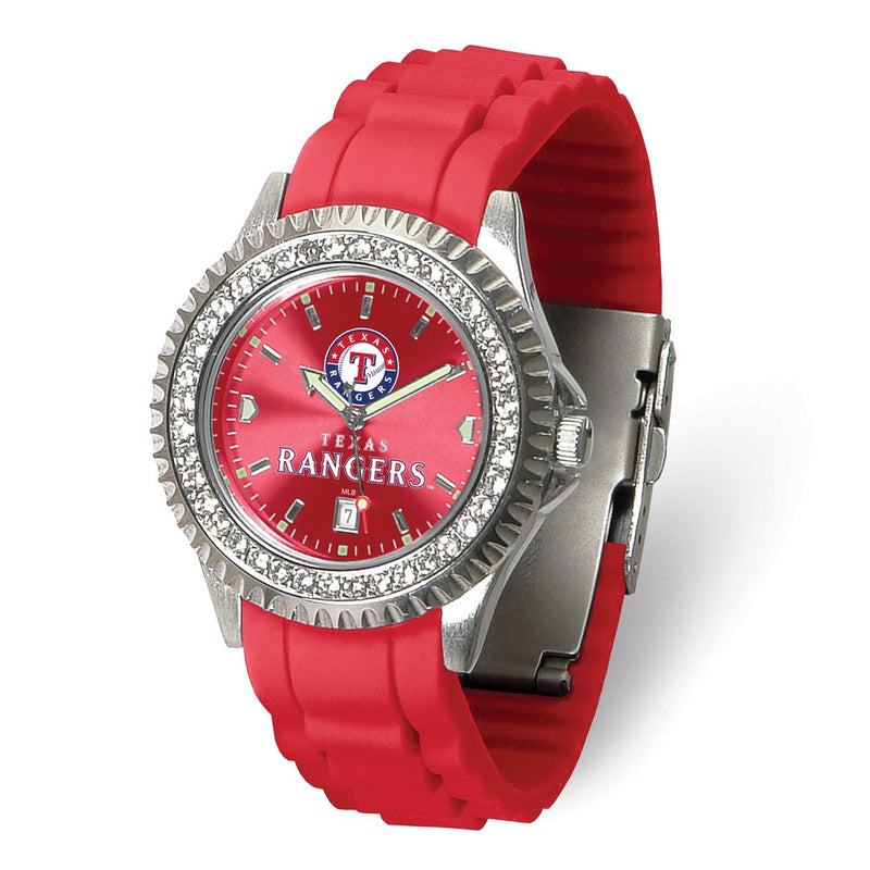 Gametime Texas Rangers Ladies Sparkle Watch